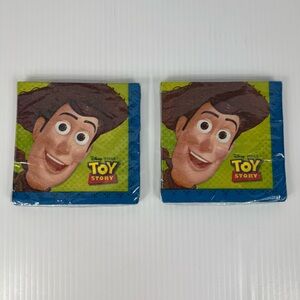 Unique Disney Pixar Toy Story Woody Beverage Napkins 32 ct 2 ply 10" x 10" 27551